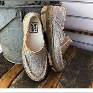 Tony Lama Slip On galaxy moc toe